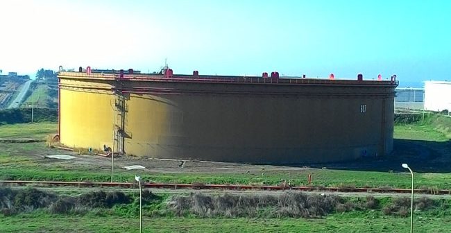 Ham petrol depolama tankı